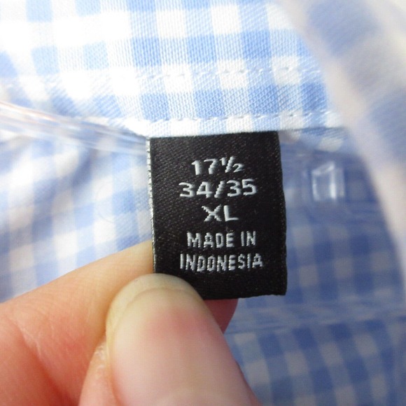 Lauren‎ Ralph Lauren Plaid Stretch Regular Fit Shirt - Picture 5 of 13